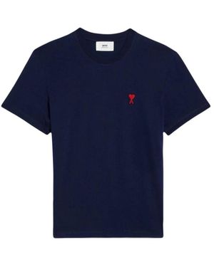 Ami Paris T-Shirts - Blue