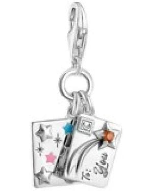 Thomas Sabo Charm-Anhänger Brief Mit Umschlag - Weiß