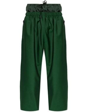 Lacoste Runway Hose Aus Wollmischgewebe - Grün
