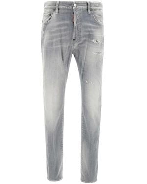 DSquared² Slim-Fit Jeans - Gris