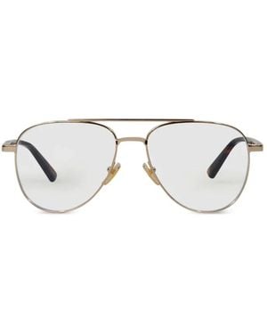 Gucci Accessoires ,Geel ,Gg 1962S Zonnebril - Metallic