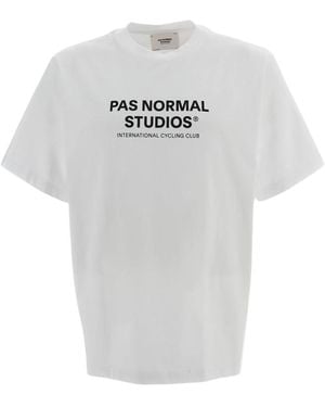 Pas Normal Studios Off-Race Logo T-Shirt - Grau