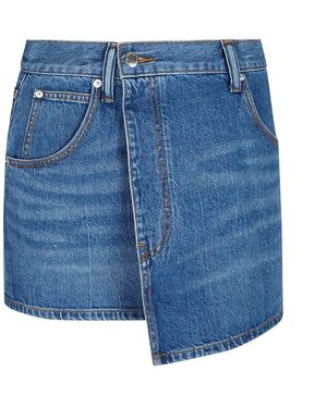Alexander Wang Stilvoller Wickelrock - Blau