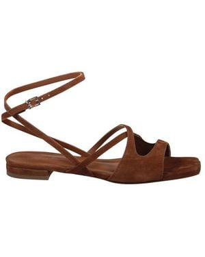 Sergio Levantesi Flat Sandals - Brown