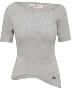 Vivienne Westwood Orgy Shoulder T-Shirt - Grijs
