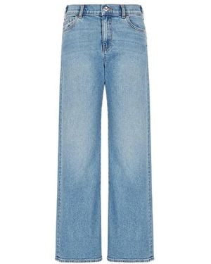 Emporio Armani Straight Jeans - Blue