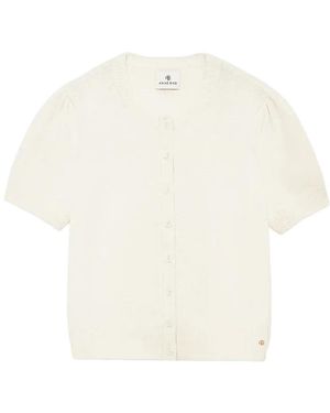 Anine Bing Gracie Cardigan - Weiß