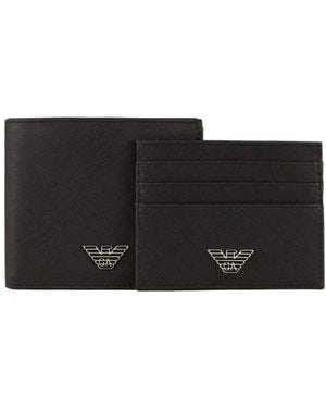 Emporio Armani Wallets & Cardholders - Black