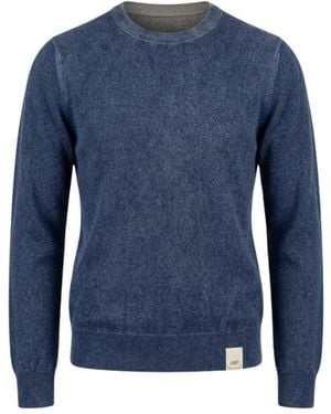 Bob Round-Neck Knitwear - Azul