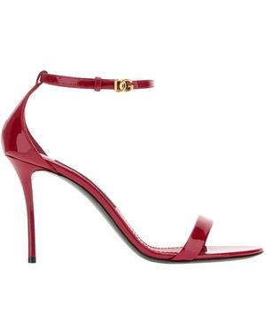 Dolce & Gabbana Sandalen Met Hoge Hak - Roze