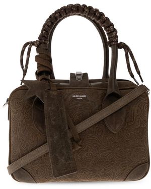 Golden Goose Wildleder-Handtasche Vita - Braun