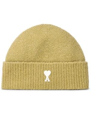 Ami Paris Beanies - Geel
