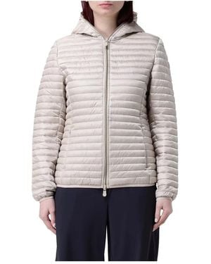 Save The Duck Jassen ,Nylon Alexa Quilted Jacket - Grijs