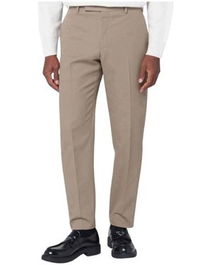 PT Torino Suit Trousers - Natural