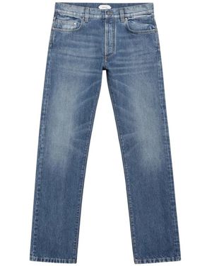 Versace Straight Fit Jeans - Blue