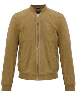 AllSaints Jassen ,Groen ,Suède Morten Suède Bomberjack