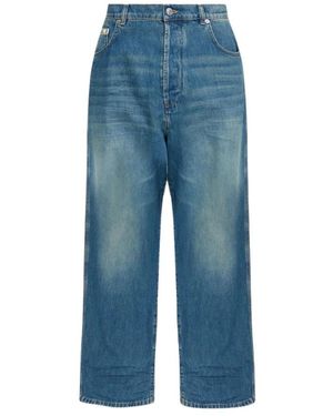 Moschino Jeans ,Blauw ,Wide Jeans