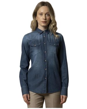 Kocca Denim Shirts - Blauw