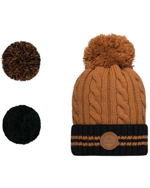 Cabaïa Creamy Gin Beanie - Bruin