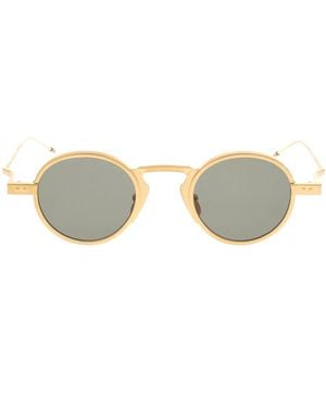 Thom Browne Accessoires ,Geel ,Zonnebril - Grijs