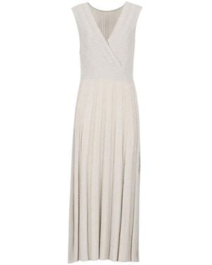 D.exterior Maxi Dresses - White