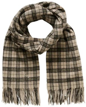 Part Two Accessoires ,Wol Kithapw Sc Sjaal - Groen