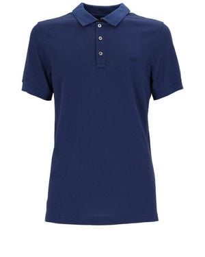 Fay Polo Shirts - Blue
