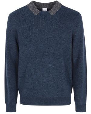 Paul Smith Round-Neck Knitwear - Bleu