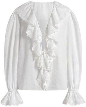 Alberta Ferretti Blouses - White