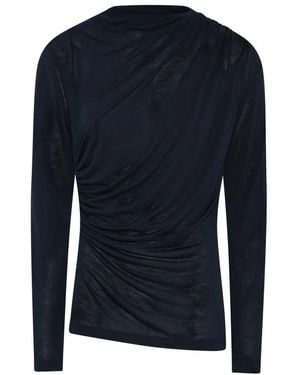 Bruuns Bazaar Tops ,Blauw ,Katka T-Shirt