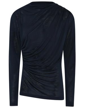 Bruuns Bazaar Tops ,Blauw ,Katka T-Shirt