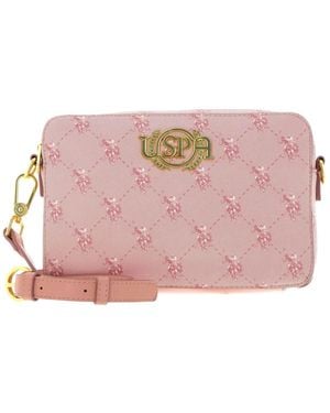 U.S. POLO ASSN. Cross Body Bags - Pink