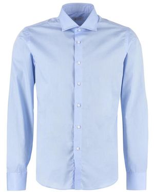 THE (Alphabet) Formal Shirts - Blue