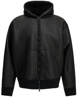 Balenciaga Zip-Through Hoodie - Zwart