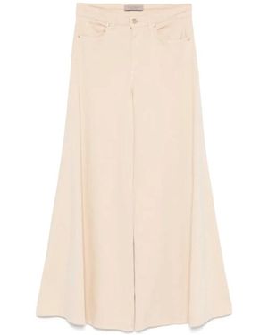 D.exterior Wide Pants - Natural