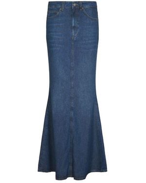 Dondup Denim Skirts - Blue