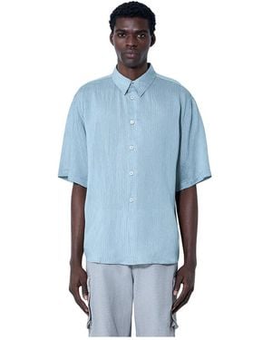 Our Legacy Short Sleeve Shirts - Blue