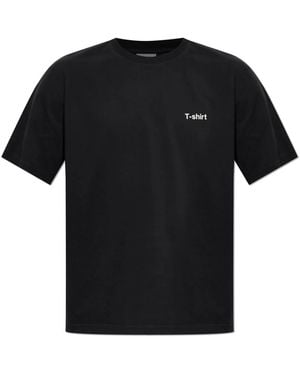 Vetements Definition Regular T-Shirt - Schwarz