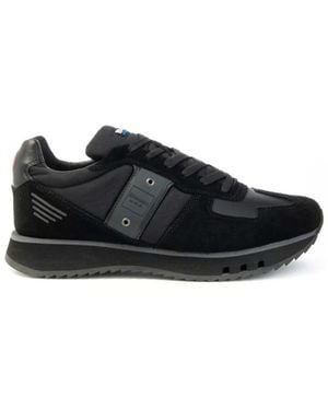Blauer Sneakers - Negro