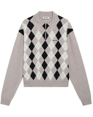 Miu Miu Maglia - Grau