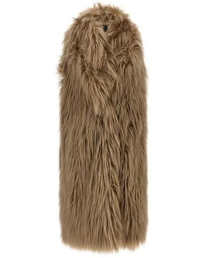 BB COUTURE Faux Fur & Shearling Jackets - Natural