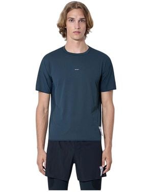 Satisfy Fitness ,Blauw ,Aura Lite Uv T-Shirt