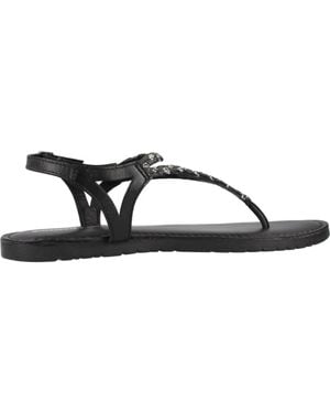 Gioseppo Flat Sandals - Nero