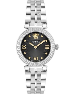 Versace Accessoires ,Grijs ,Veoca 0625 Watch - Metallic