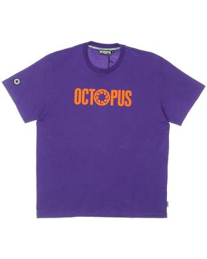 Octopus T-Shirts - Purple