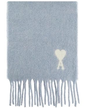 Ami Paris Winter Scarves - Blauw