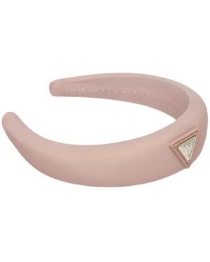 Guess Activewear Hoofdband Met Label Detail - Roze
