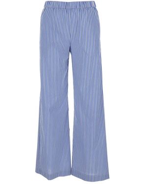 Plain Broeken - Blauw