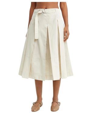3.1 Phillip Lim Midi Skirts - Natural