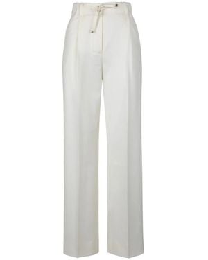 Moncler Wide Pants - White